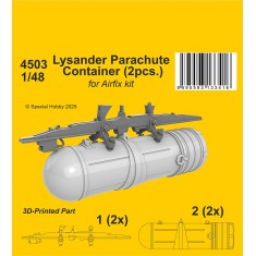 1/48 Lysander Parachute Container for Airfix kit
