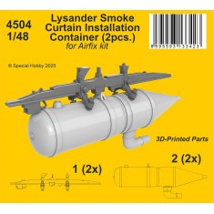 1/48 Lysander Smoke Curtain Installation Container for Airfix kit