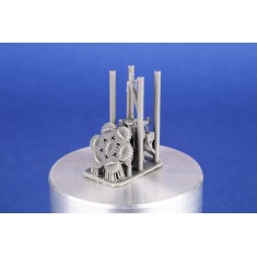 1/48 Lysander Lewis Machine Gun (2 with ring/bead and reflector gun sights) for Airfix