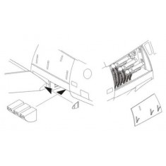 Armament set for 1/32 US F-86F-40 Sabre for Hasegawa kit