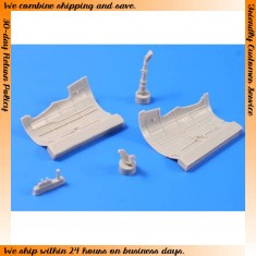 1/32 Heinkel He 111P Tail Undercarriage Strut and Bay for Revell kit