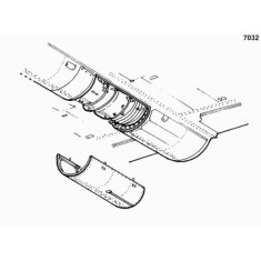 1/72 Douglas F4D-1 Skyray Engine Set for Tamiya kit