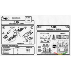 1/72 Republic F-84 Interior Set for Tamiya kit
