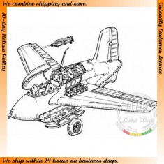 1/72 Messerschmitt Me-163B Exterior Set for Academy kit