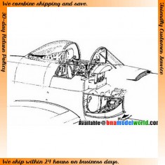 1/72 Douglas A-1H Skyraider Interior Set for Hasegawa kit