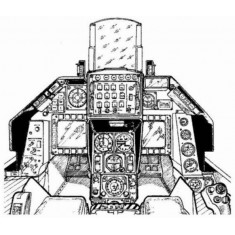 1/72 Lockheed Martin F-16C Interior Set for Hasegawa kit