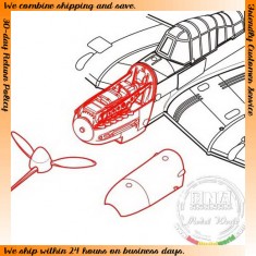 1/72 Junkers Ju-87G Engine Set (Jumo 211) for Academy kit