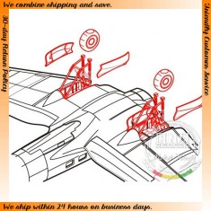 1/72 Heinkel He 111P Undercarriage Set for Hasegawa kit