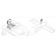 1/72 Avro Lancaster Mk.I/III Undercarriage Set for Hasegawa kit
