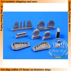 1/72 Westland Wyvern S.4 Undercarriage Set for Trumpeter kit