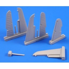 1/72 Martin B-26F/G Control Surfaces for Hasegawa kit
