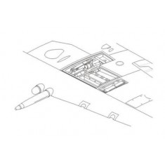 1/72 Supermarine Spitfire Mk.IX Wing Armament Set for Airfix kit