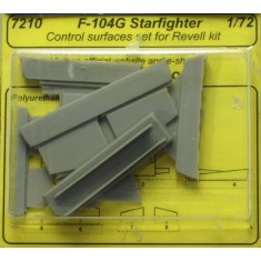 1/72 Lockheed F-104G Starfighter Control Surfaces Set for Revell kit