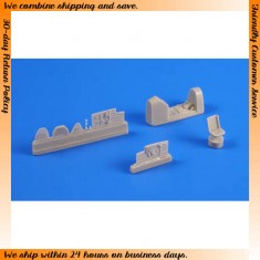 1/72 Messerschmitt Bf 109G-6 Interior Detail-up Set for Airfix kit