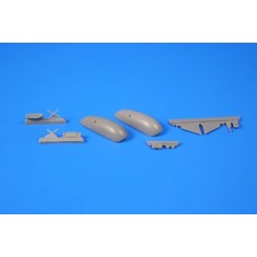 1/72 Blenheim Mk. Finish AF 1.serie Fixed type Ski Undercarriage for Airfix kit