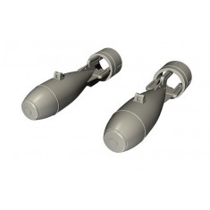 1/72 WWII British Antisubmarine Bomb 500lb Mk.IV (2pcs)