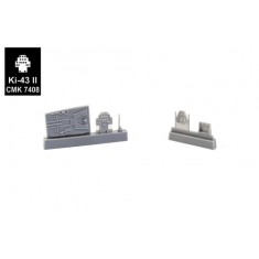 1/72 Ki-43-II/III Hayabusa Cockpit Set, for Special Hobby kit