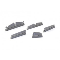 1/72 Ki-43 II Hayabusa Control Surface Set, for Special Hobby kit