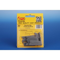 1/72 Bristol Beaufort Mk.I Control Surfaces for Airfix kit
