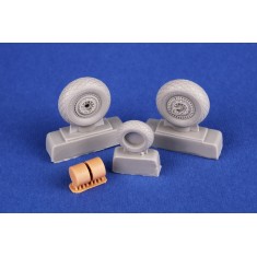 1/72 B-26B/C/F/G Marauder Wheels set for Hasegawa kits