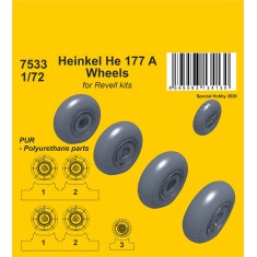1/72 Heinkel He 177 A Wheels for Revell kits