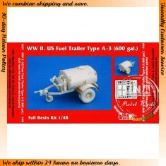 1/48 WWII US Fuel Trailer Type A-3 (600 gal.) Full Resin Kit