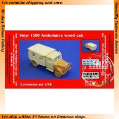 1/48 Steyr 1500 Ambulance Wood Cab Conversion Set for Tamiya kit
