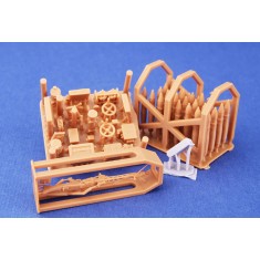 1/48 Marder IIIM Fighting Compartment Detail Set for Tamiya kits