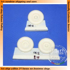 1/35 Chevrolet 15cwt 4x2 Canada Wheels (Dunlop) for Italeri kit