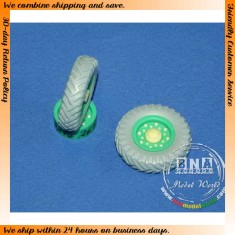 1/35 Chevrolet 15cwt 4x2 "Canada" Wheels (Firestone) for Italeri