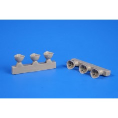 1/35 WWII Soviet Helmets (6pcs)