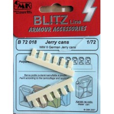 1/72 WWII German Jerrycans (12pcs)