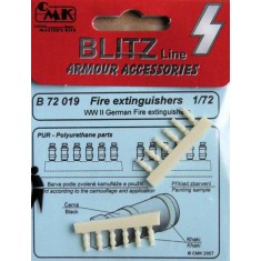 1/72 WWII German Fire Extinguishers (12pcs)