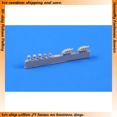 1/72 WWII Soviet Exhausts and Periscopes Set for Revell T-34/85 kit