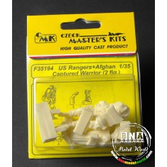 1/35 US Rangers + Afghan Captured Warrior (2 resin figures)