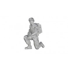 1/35 Kneeling Soldier (on left knee), US Infantry Squad 2nd Division for M1126 Stryker (pt.2)