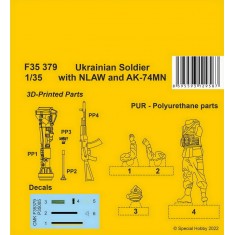 1/35 Ukranian Soldier with NLAW and AK-74MN