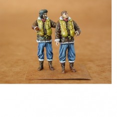 1/48 WWI RAF Fighter Pilots (2 Figures)
