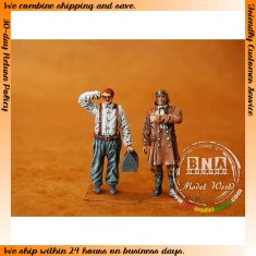 1/48 WWI RFC Pilot + Mechanic (2 Figures)