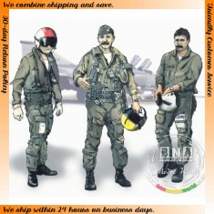 1/72 US Pilots Vietnam War (3 Figures)