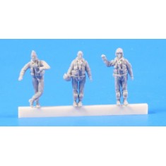 1/72 Modern US Jet Pilots (3pcs)