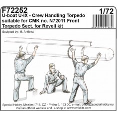 1/72 U boot IXC Crew Handling Torpedo (3 figures)