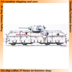 1/72 Soviet Draisine "Krasnaja Zvezda" (Resin kit)