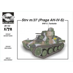 1/72 WWII Strv m/37 (Praga AH-IV-S) Tankette Full resin kit