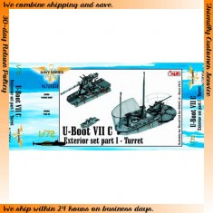 1/72 German U-Boot VII Exterior Set Part I - Turret for Revell #05015