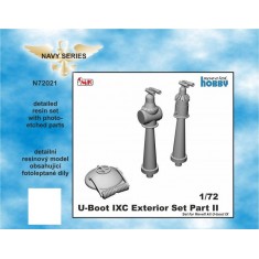1/72 U-Boot IX Exterior Set Part II, for Revell kit