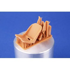 1/32 Fw190A Seat and Side Section Back Armour for Revell kits