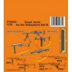 1/35 WWII The Volkssturm Small Arms Set III