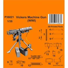 1/35 WWI Vickers Machine Gun