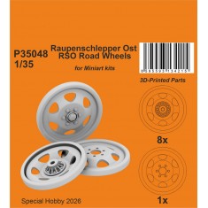 1/35 Raupenschlepper Ost RSO Road Wheels for MiniArt kits